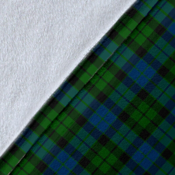 MacKay Modern Clan Blanket, Scottish Tartan MacKay Modern Clans Blanket Wave Style - Image 5