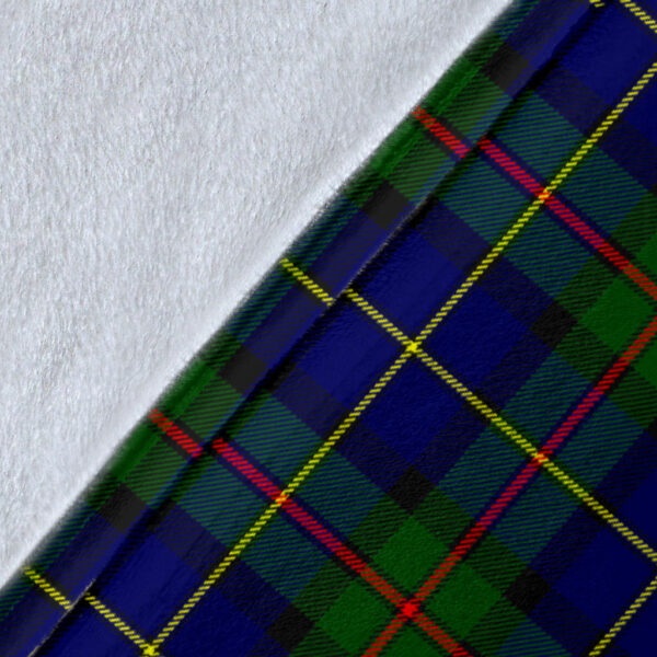 MacLeod of Harris Modern Clan Blanket, Scottish Tartan MacLeod of Harris Modern Clans Blanket Wave Style - Image 5