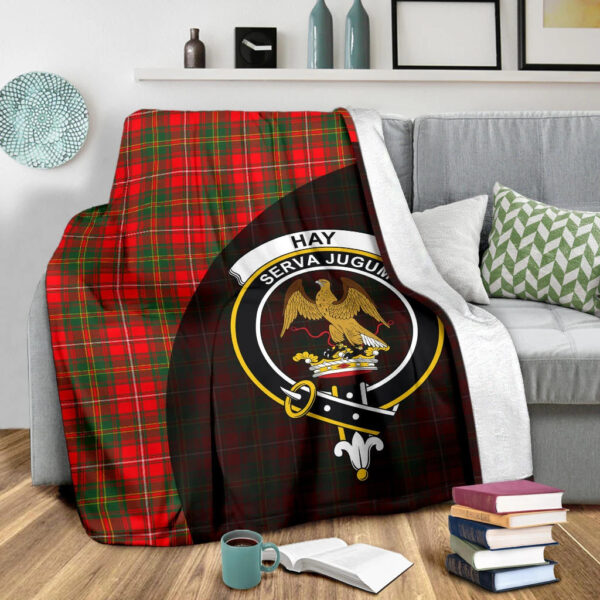 Hay Modern Clan Blanket, Scottish Tartan Hay Modern Clans Blanket Wave Style - Image 3