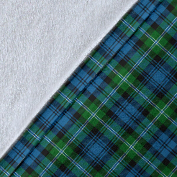 Lyon Clan Clan Blanket, Scottish Tartan Lyon Clan Clans Blanket Wave Style - Image 5