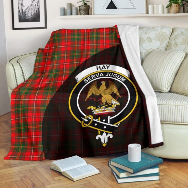 Hay Modern Clan Blanket, Scottish Tartan Hay Modern Clans Blanket Wave Style