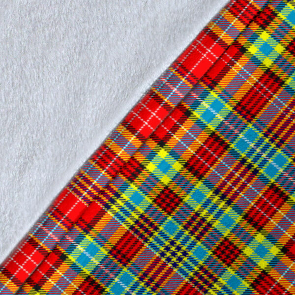 Ogilvie Clan Blanket, Scottish Tartan Ogilvie Clans Blanket Wave Style - Image 5