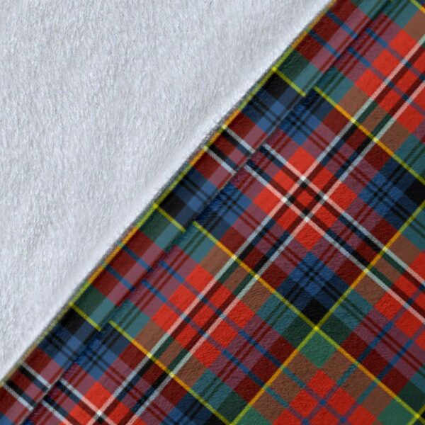 MacPherson Ancient Clan Blanket, Scottish Tartan MacPherson Ancient Clans Blanket Wave Style - Image 5