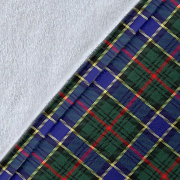 Ogilvie Hunting Modern Clan Blanket, Scottish Tartan Ogilvie Hunting Modern Clans Blanket Wave Style - Image 5