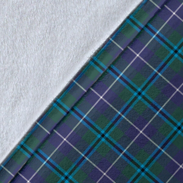 Douglas Modern Clan Blanket, Scottish Tartan Douglas Modern Clans Blanket Wave Style - Image 5