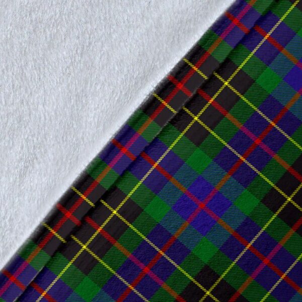 Brodie Hunting Modern Clan Blanket, Scottish Tartan Brodie Hunting Modern Clans Blanket Wave Style - Image 5