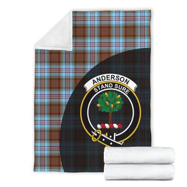 Anderson Ancient Clan Blanket, Scottish Tartan Anderson Ancient Clans Blanket Wave Style - Image 4