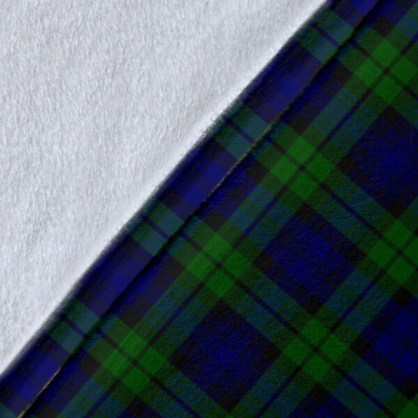 Campbell Modern Clan Blanket, Scottish Tartan Campbell Modern Clans Blanket Wave Style - Image 5