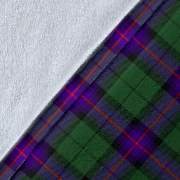 Armstrong Modern Clan Blanket, Scottish Tartan Armstrong Modern Clans Blanket Wave Style - Image 5