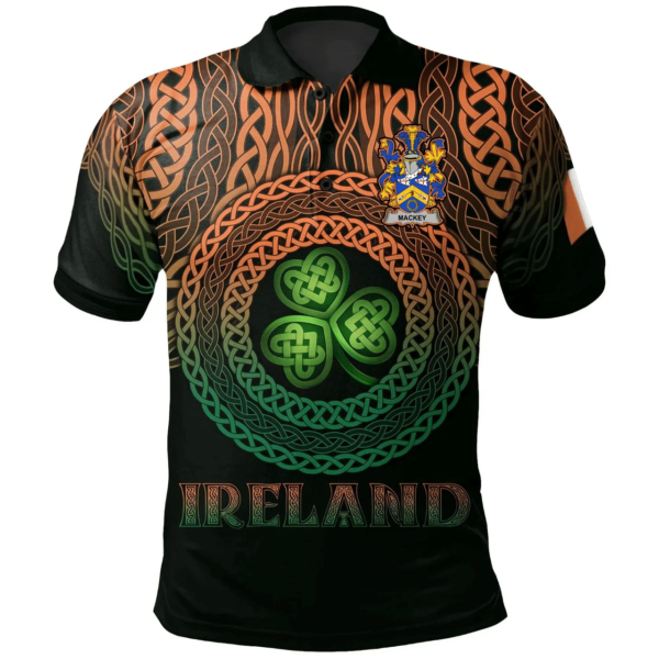 Ireland Polo Shirt - Mackey Irish Family Crest Polo Shirt - Celtic Pride - Image 2