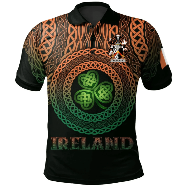 Ireland Polo Shirt - Richards Irish Family Crest Polo Shirt - Celtic Pride - Image 2