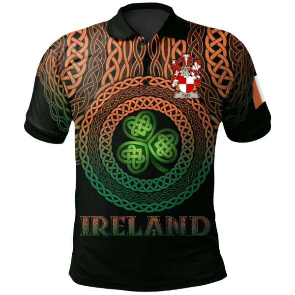 Ireland Polo Shirt - Tuite Irish Family Crest Polo Shirt - Celtic Pride - Image 2