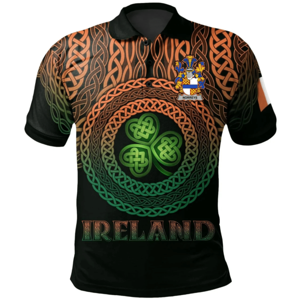 Ireland Polo Shirt - Noble Irish Family Crest Polo Shirt - Celtic Pride - Image 2