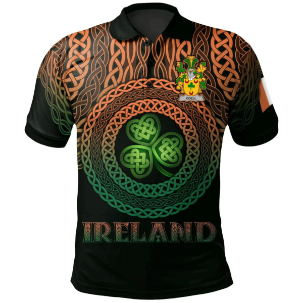 Ireland Polo Shirt - Nunn Irish Family Crest Polo Shirt - Celtic Pride - Image 2