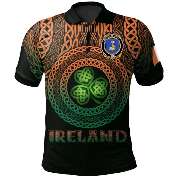 Ireland Polo Shirt - House of O'FAHY Irish Family Crest Polo Shirt - Celtic Pride - Image 2