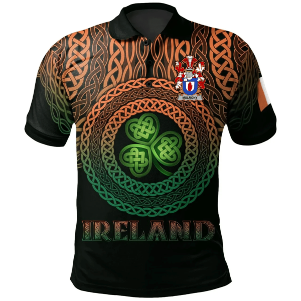 Ireland Polo Shirt - Mullady or O'Mullady Irish Family Crest Polo Shirt - Celtic Pride - Image 2