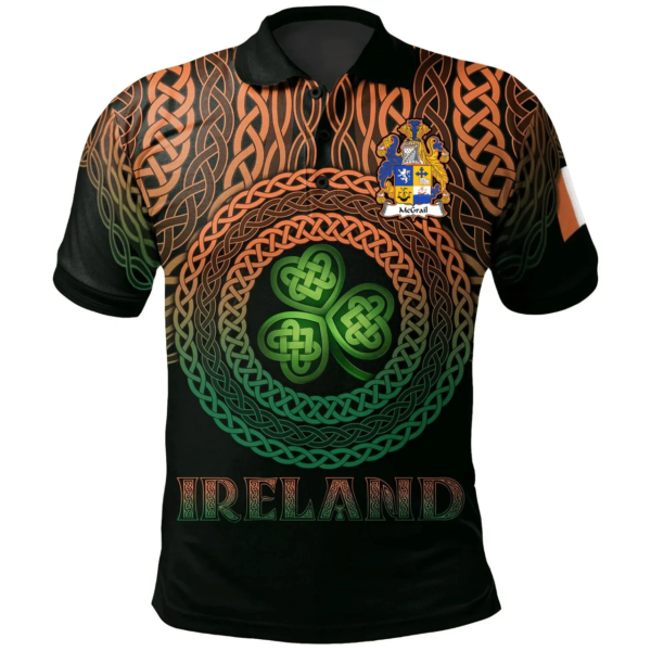 Ireland Polo Shirt - Quarles Irish Family Crest Polo Shirt - Celtic Pride - Image 2