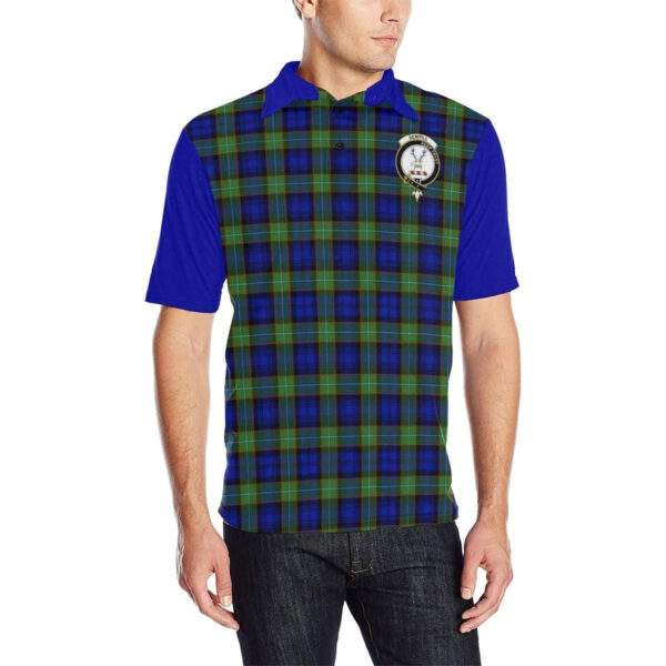 Tartan Polo, Sempill Plaid Mens Polo Shirt