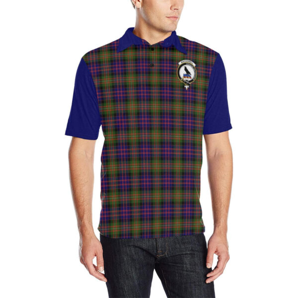 Tartan Polo, MacDonell of Glengarry Plaid Mens Polo Shirt - Image 3