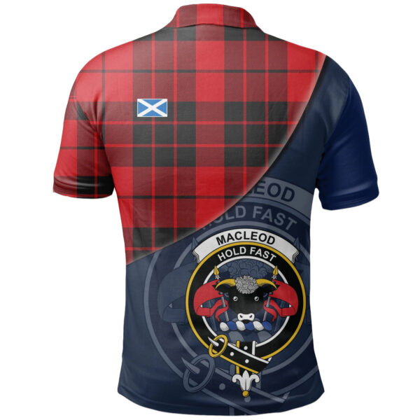 MacLeod of Raasay Clan Polo Shirt, Scottish Tartan MacLeod of Raasay Clans Polo Shirt - Image 2