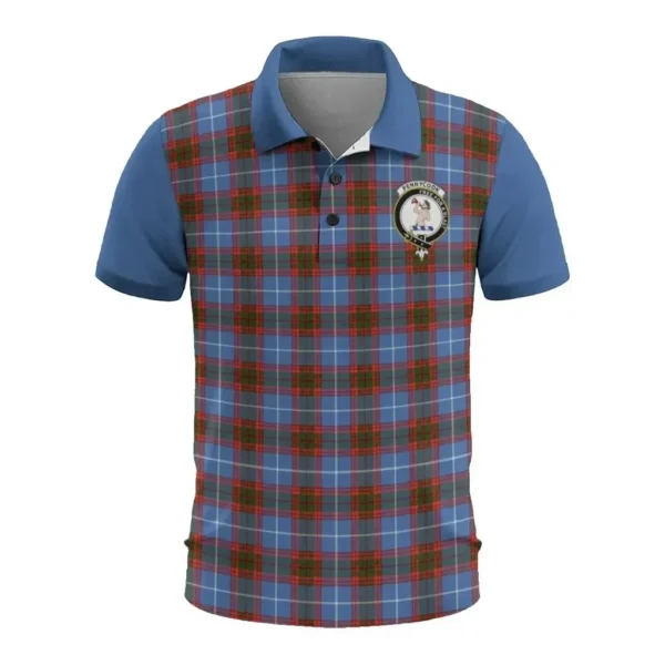 Tartan Polo, Pennycook Plaid Mens Polo Shirt