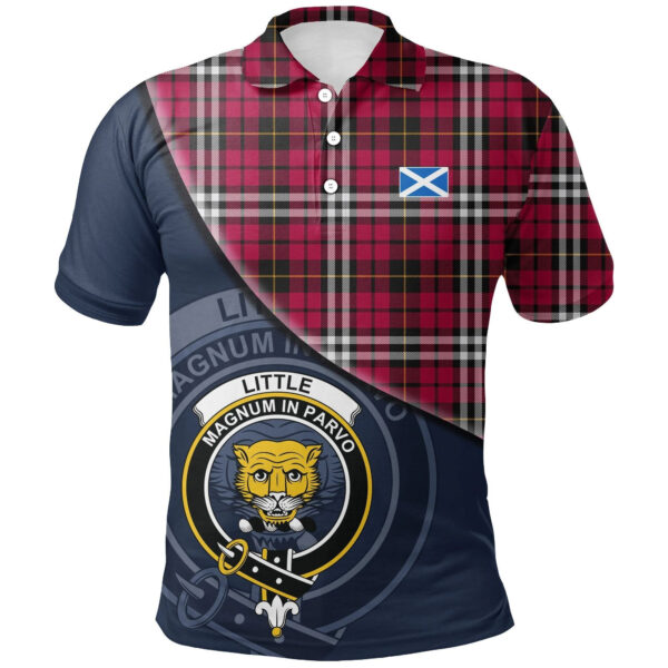 Little Clan Polo Shirt, Scottish Tartan Little Clans Polo Shirt