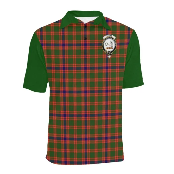 Tartan Polo, Skene Plaid Mens Polo Shirt - Image 3