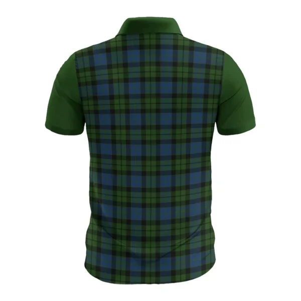 Tartan Polo, MacKay Plaid Mens Polo Shirt - Image 2