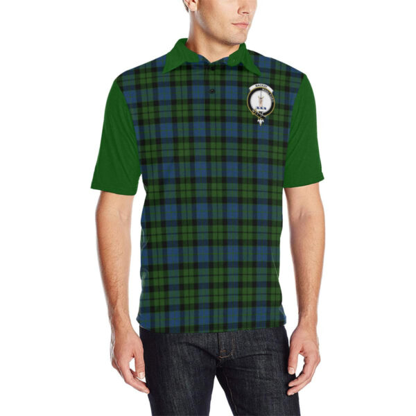 Tartan Polo, MacKay Plaid Mens Polo Shirt - Image 3