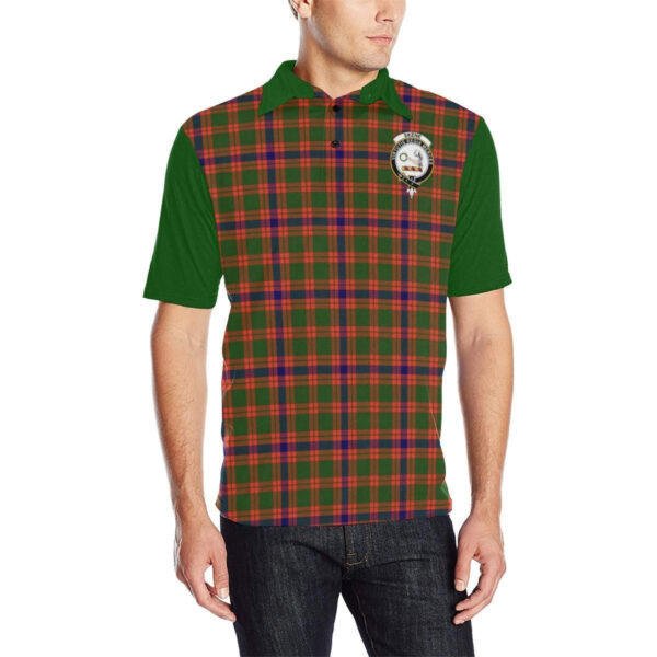 Tartan Polo, Skene Plaid Mens Polo Shirt