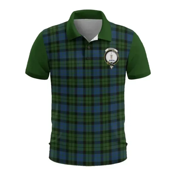 Tartan Polo, MacKay Plaid Mens Polo Shirt