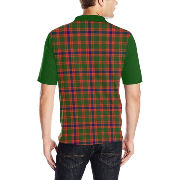 Tartan Polo, Skene Plaid Mens Polo Shirt - Image 2