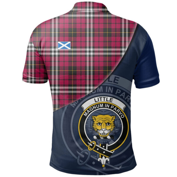 Little Clan Polo Shirt, Scottish Tartan Little Clans Polo Shirt - Image 2