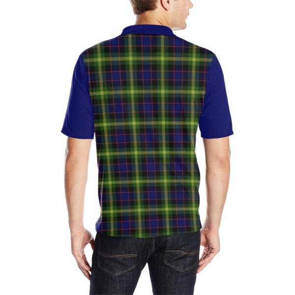 Tartan Polo, Watson Plaid Mens Polo Shirt - Image 2