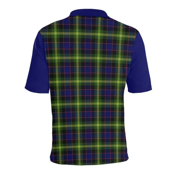 Tartan Polo, Watson Plaid Mens Polo Shirt - Image 4