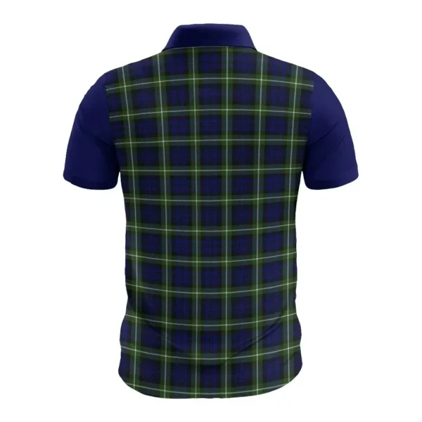 Tartan Polo, Lammie Plaid Mens Polo Shirt - Image 2