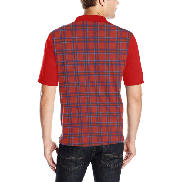 Tartan Polo, Rait Plaid Mens Polo Shirt - Image 4