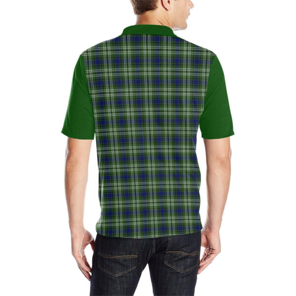 Tartan Polo, Learmonth Plaid Mens Polo Shirt - Image 4