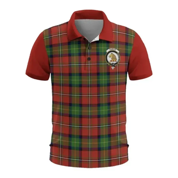 Tartan Polo, Fairlie Plaid Mens Polo Shirt