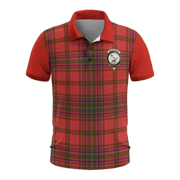 Tartan Polo, MacDougall Plaid Mens Polo Shirt