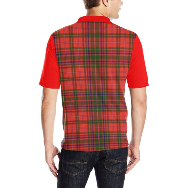 Tartan Polo, MacDougall Plaid Mens Polo Shirt - Image 4