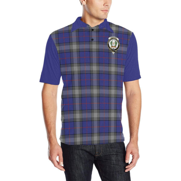 Tartan Polo, Kinnaird Plaid Mens Polo Shirt - Image 3