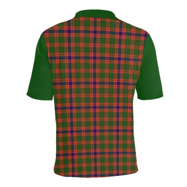 Tartan Polo, Skene Plaid Mens Polo Shirt - Image 4