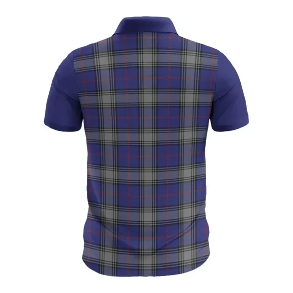 Tartan Polo, Kinnaird Plaid Mens Polo Shirt - Image 2