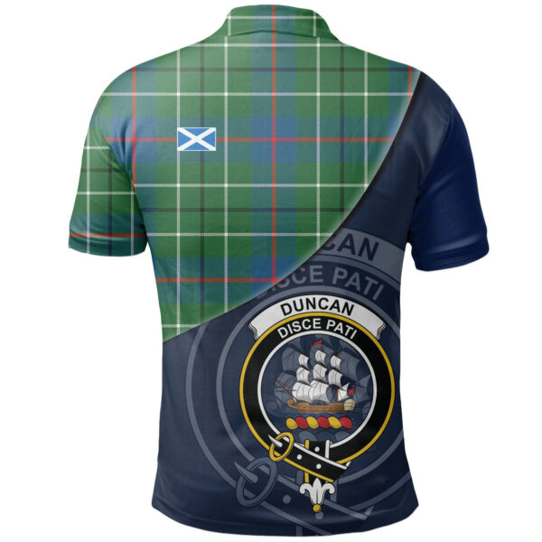 Duncan Ancient Clan Polo Shirt, Scottish Tartan Duncan Ancient Clans Polo Shirt - Image 2