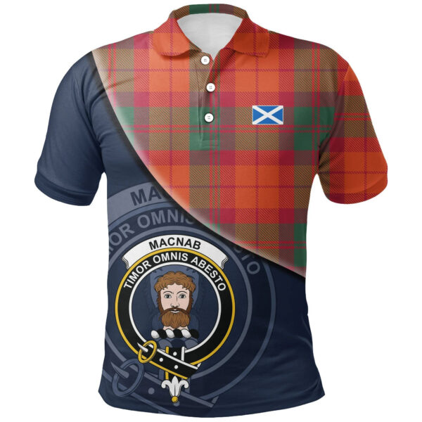 MacNab Ancient Clan Polo Shirt, Scottish Tartan MacNab Ancient Clans Polo Shirt