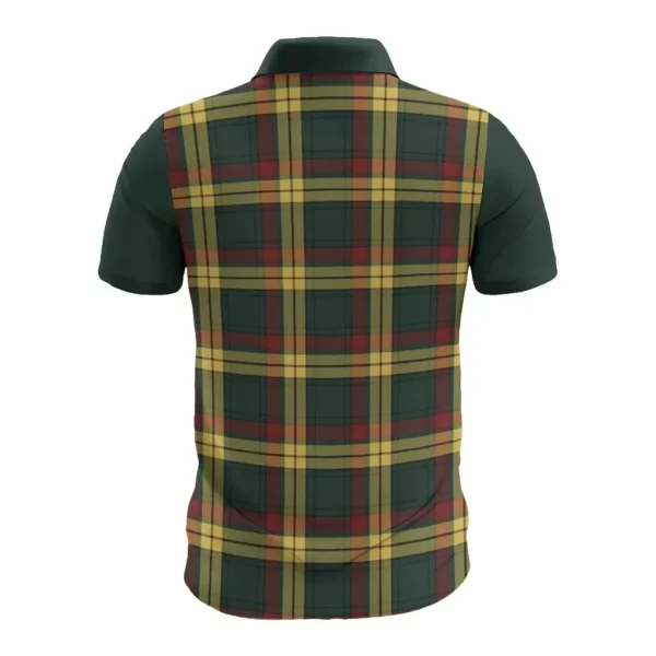 Tartan Polo, MacMillan Plaid Mens Polo Shirt - Image 2