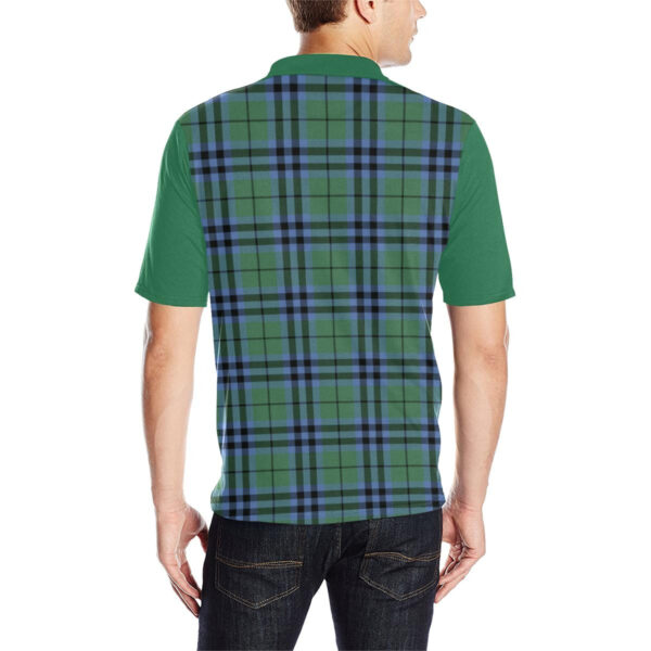 Tartan Polo, Keith Plaid Mens Polo Shirt - Image 4