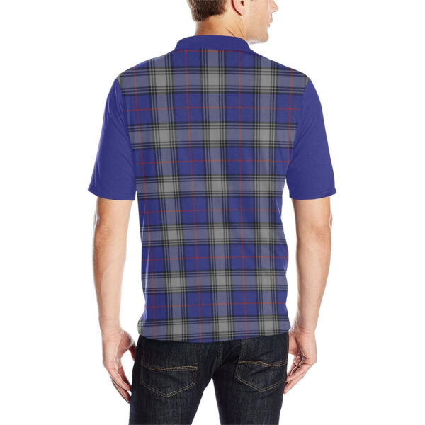 Tartan Polo, Kinnaird Plaid Mens Polo Shirt - Image 4