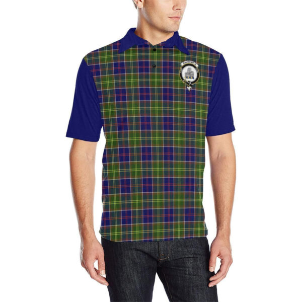 Tartan Polo, Dalrymple Plaid Mens Polo Shirt